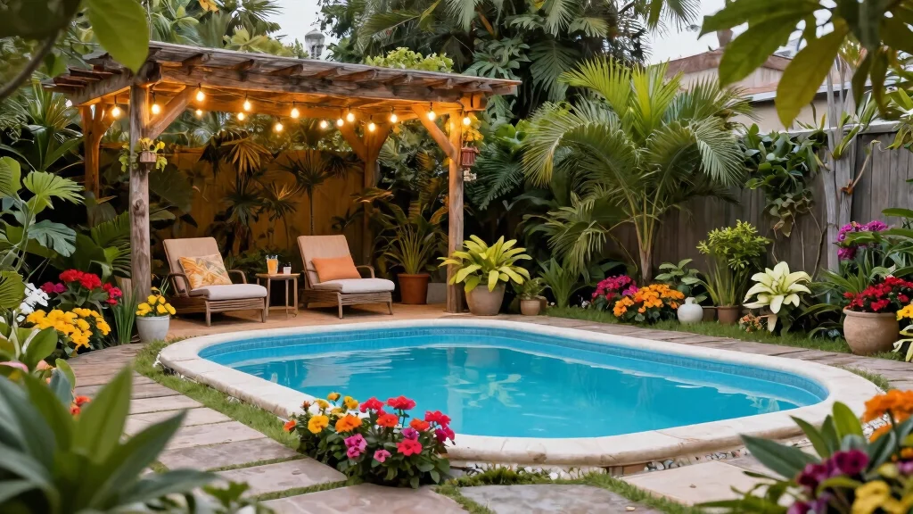 10 Aesthetic Above Ground Pool Decorating Ideas for Your Yard
