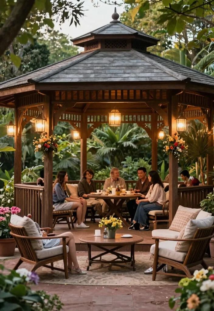 10 Cozy Gazebo Seating Ideas for Large Groups Conclusion 0