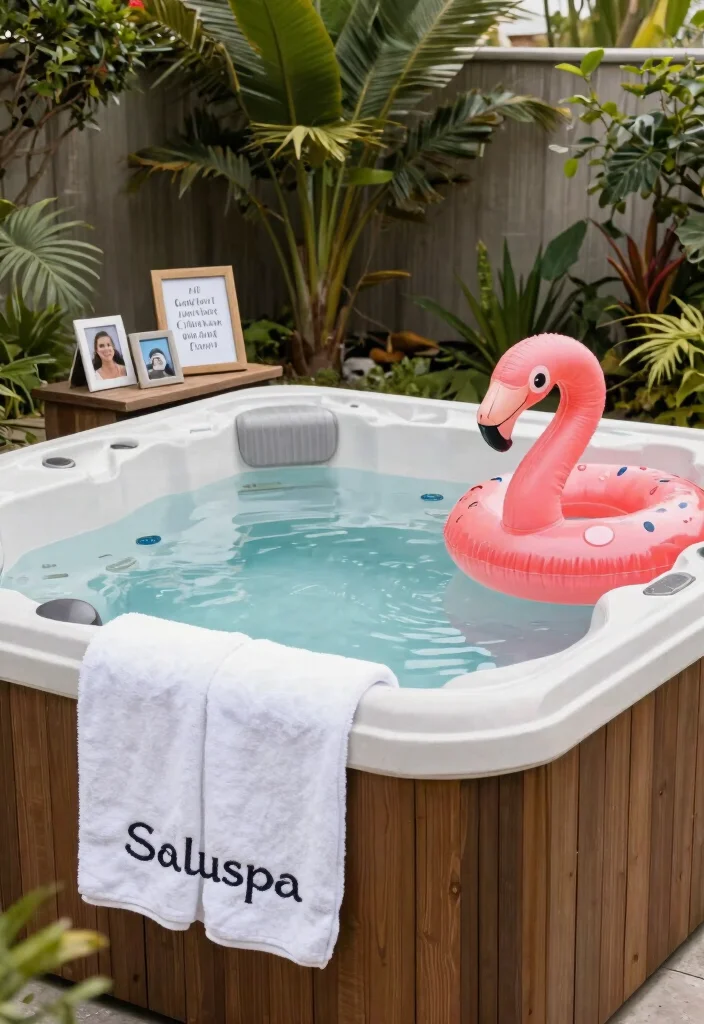 10 Creative Saluspa Hot Tub Ideas to Customize Your Spa 10. Personalized Touches 0
