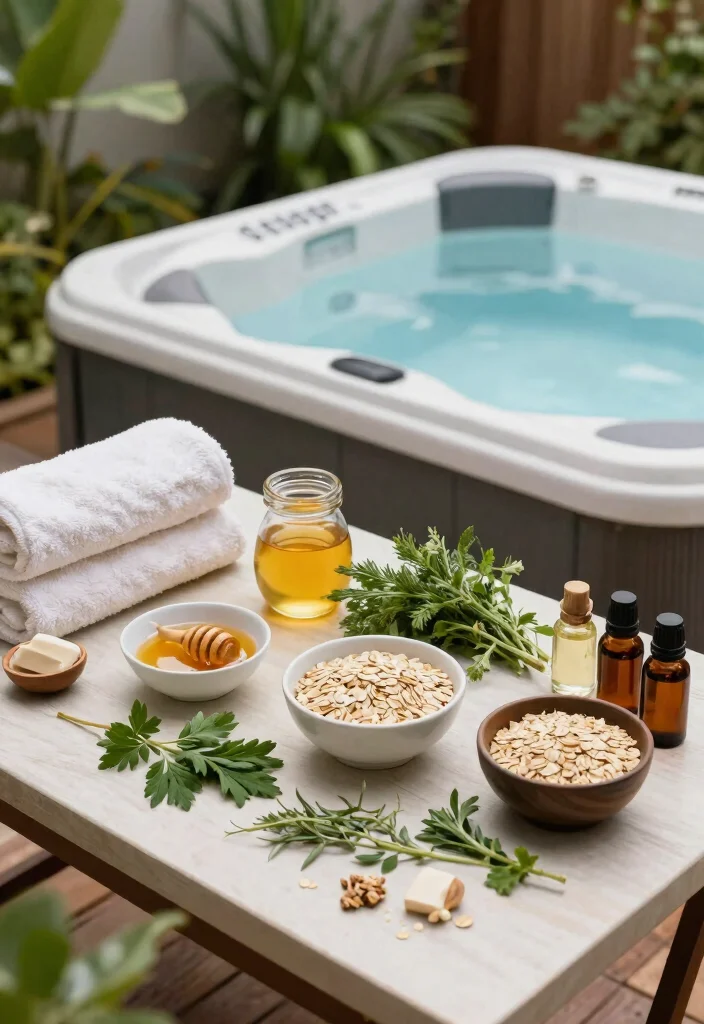 10 Creative Saluspa Hot Tub Ideas to Customize Your Spa 9. DIY Spa Treatments 0