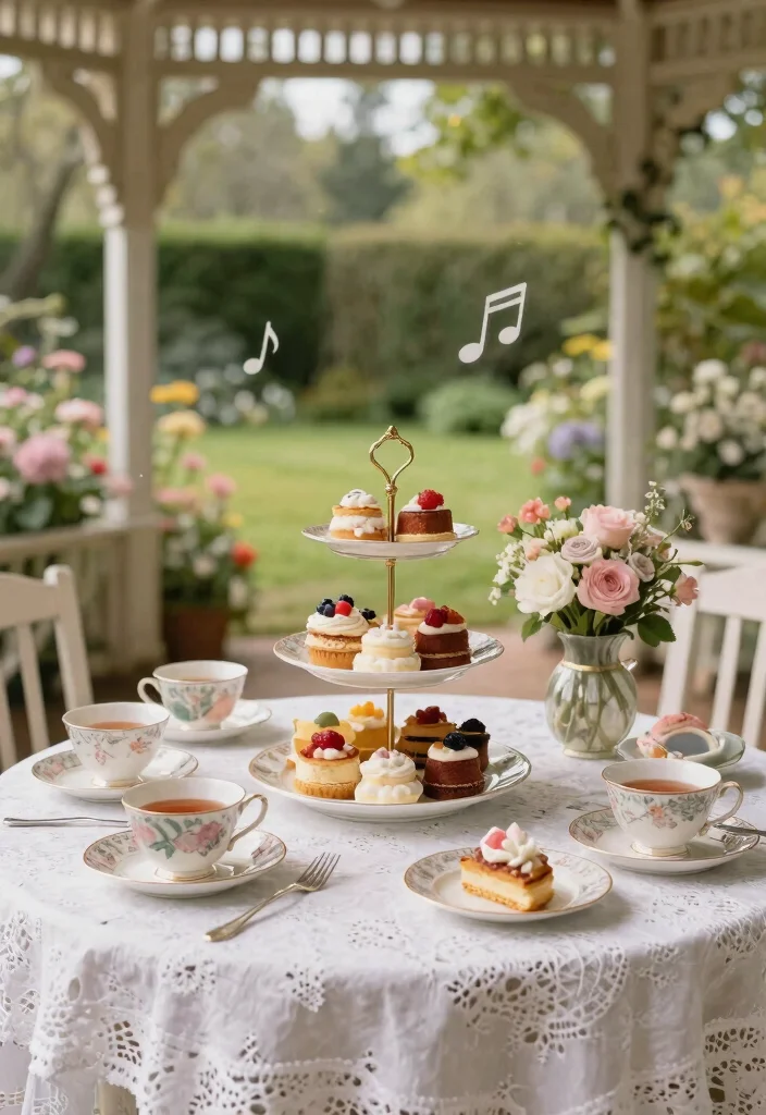 10 Epic Gazebo Party Ideas for an Unforgettable Night 10. Vintage Garden Party 0