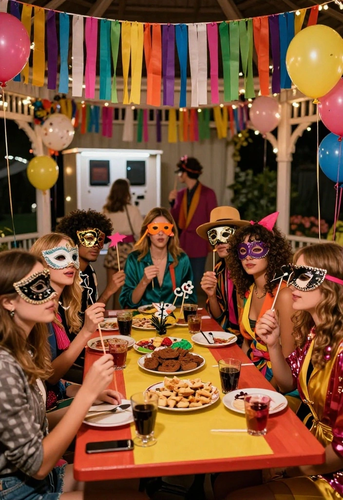 10 Epic Gazebo Party Ideas for an Unforgettable Night 5. Themed Costume Party 0