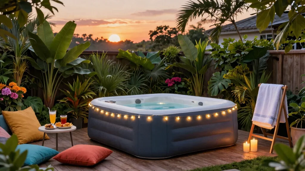 10 Fun Inflatable Hot Tub Ideas for Every Backyard