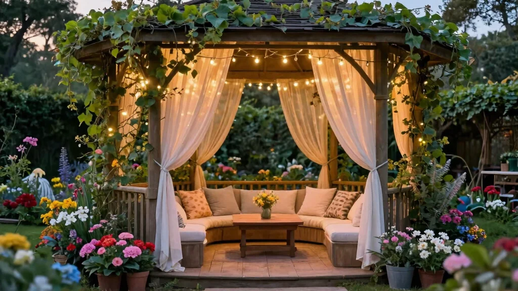10 Magical Gazebo Decorating Ideas for a Dreamy Space