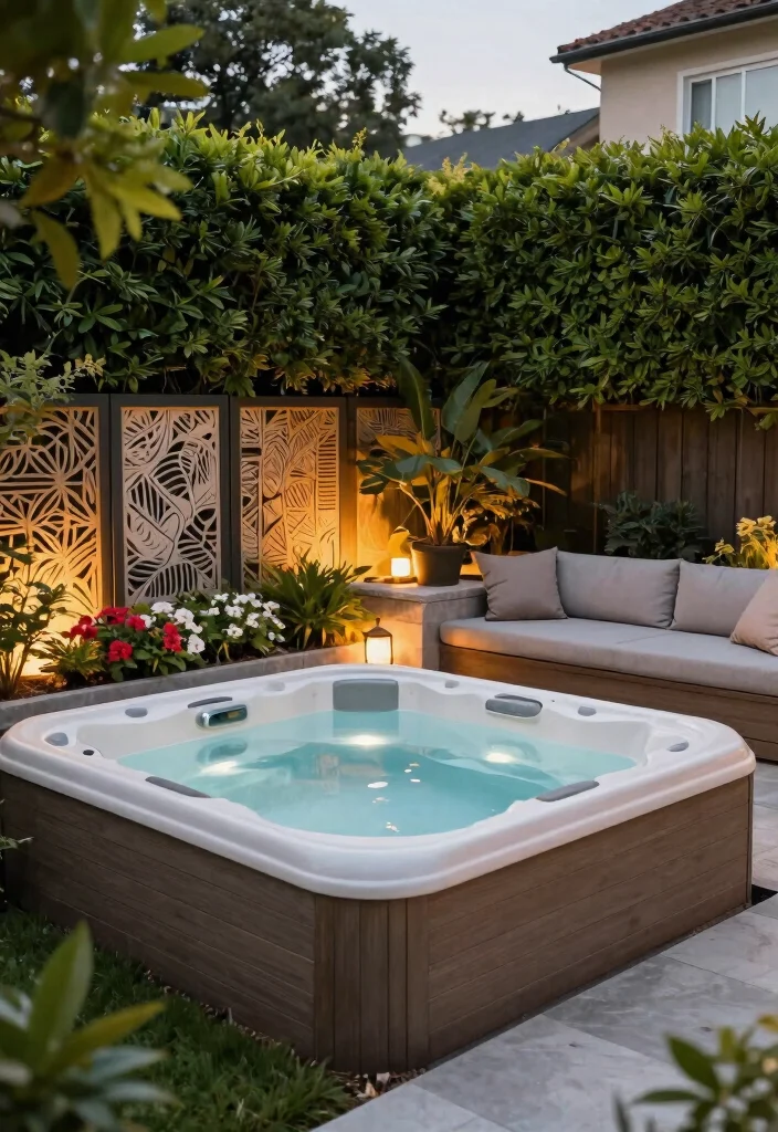 10 Modern Hot Tub Privacy Ideas for Your Private Spa 61 10 Modern Hot Tub Privacy Ideas for Your Private Spa Conclusion 0