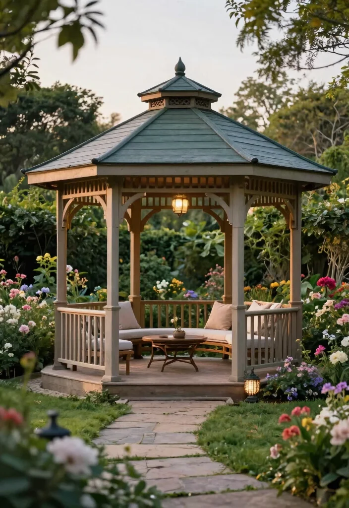 10 Practical Outside Gazebo Ideas for Sun & Rain 61 10 Practical Outside Gazebo Ideas for Sun Rain Conclusion 0