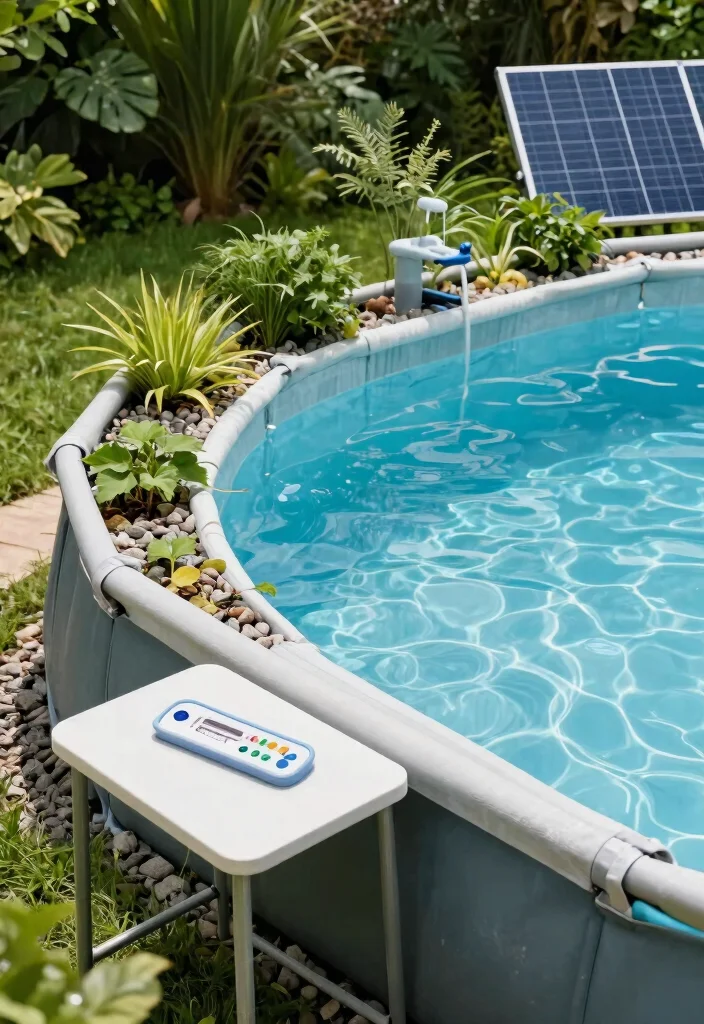 10 Pro-Level Above Ground Pool Setup Ideas for Longevity 23 10 Pro Level Above Ground Pool Setup Ideas for Longevity 3. Smart Water Quality Management 0