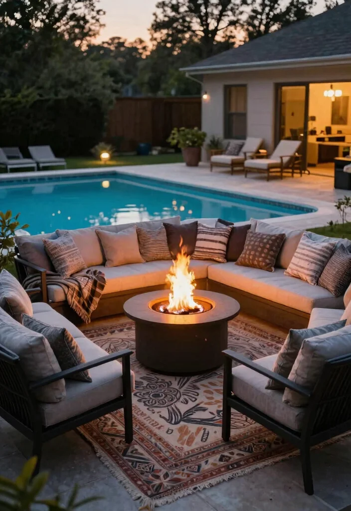 10 Pro-Level Above Ground Pool Setup Ideas for Longevity 37 10 Pro Level Above Ground Pool Setup Ideas for Longevity 7. Stylish Outdoor Living Space 0