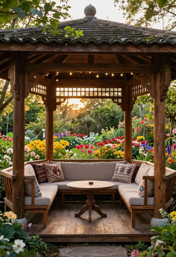 10 Screened Pavilion Ideas (No More Backyard Bugs!) 1 10 Screened Pavilion Ideas No More Backyard Bugs 1. Classic Wooden Pavilion Retreat 0