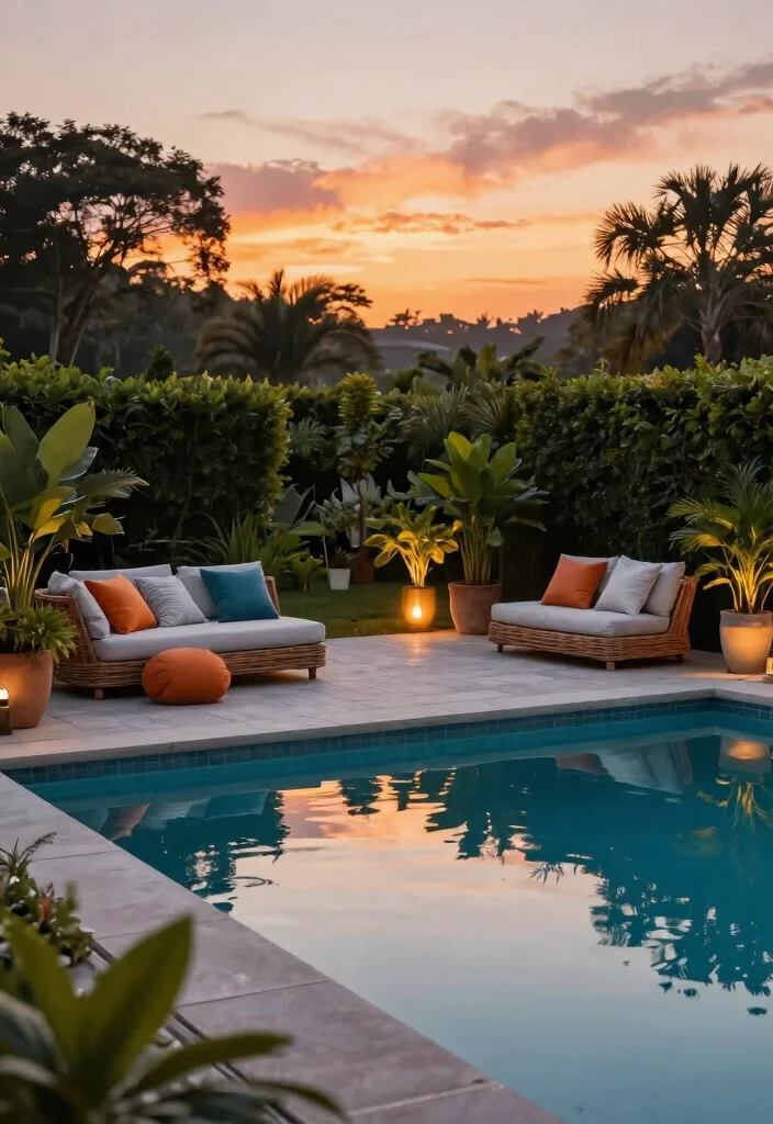 10 Trendy Pool Deck Furniture Ideas for Maximum Comfort Conclusion 0