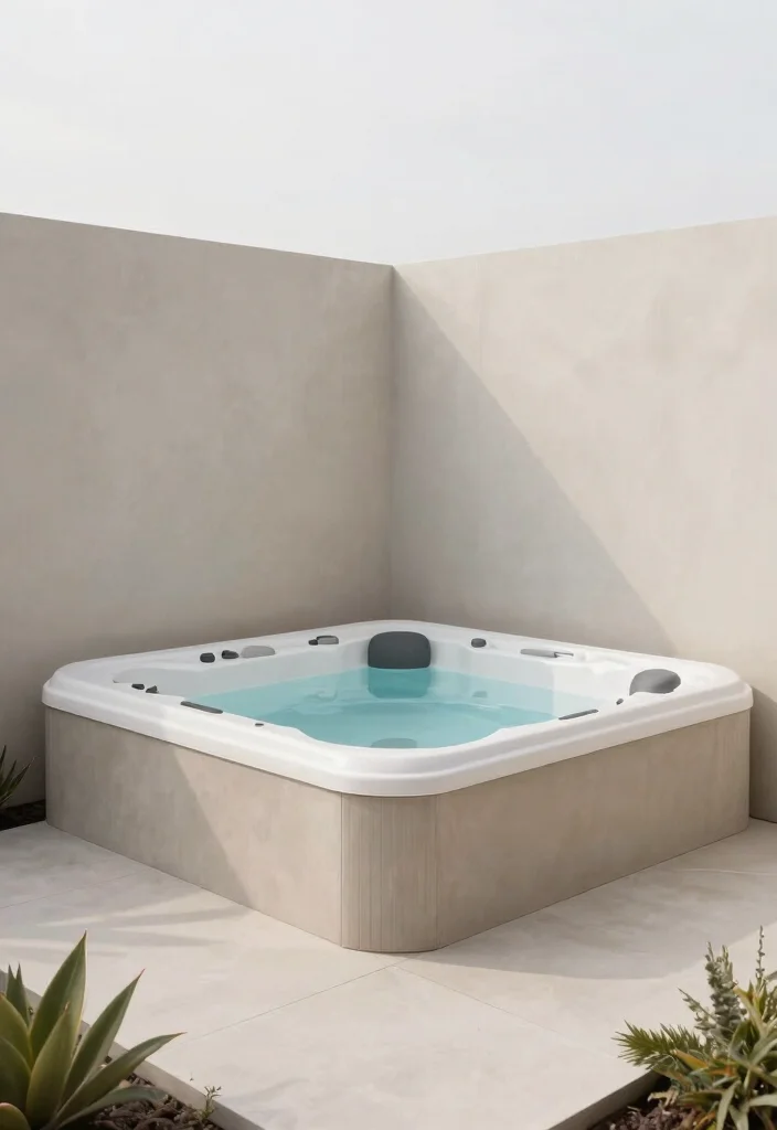 11 Backyard Hot Tub Concepts Outdoor Spa Lovers Crave 39 11 Backyard Hot Tub Concepts Outdoor Spa Lovers Crave 9. Modern Minimalist Spa 0