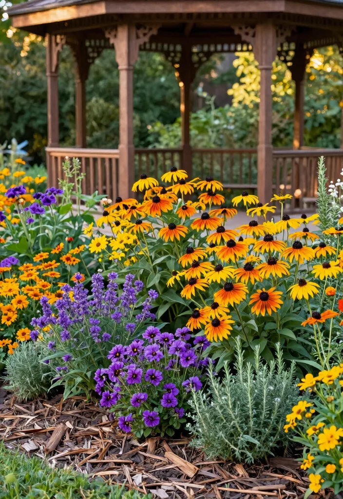 11 Beautiful Gazebo Landscaping Ideas to Frame Your Space 1 11 Beautiful Gazebo Landscaping Ideas to Frame Your Space 1. Eco Friendly Flower Beds 0