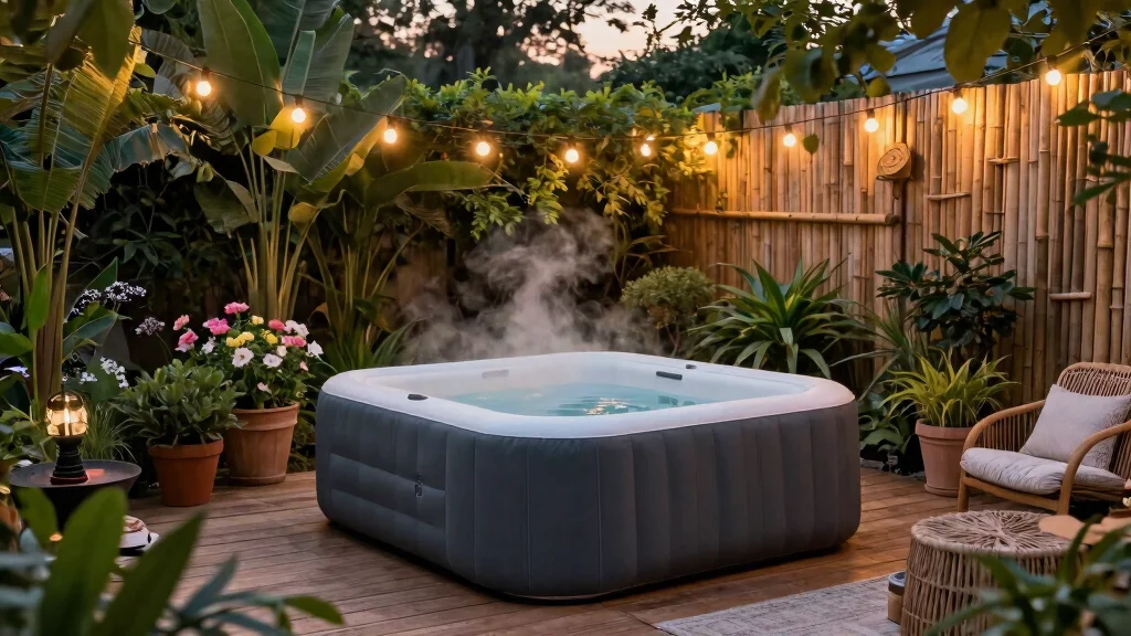 11 Best Inflatable Hot Tub Ideas for Any Backyard