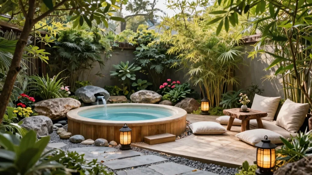 11 Functional Hot Tub Area Ideas for Small & Large Yards