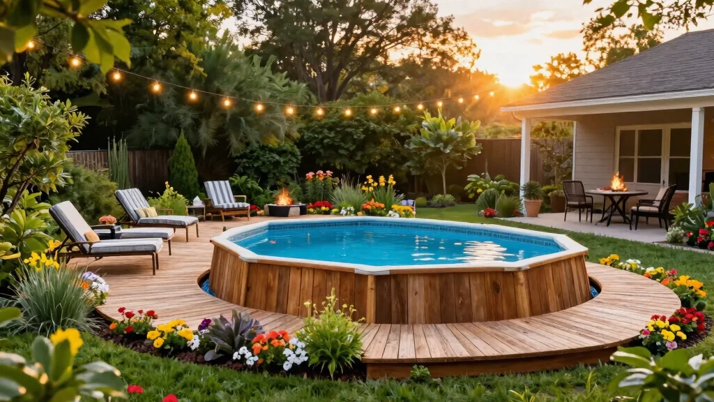 11 Refreshing Outdoor Above Ground Pool Ideas for Any Home