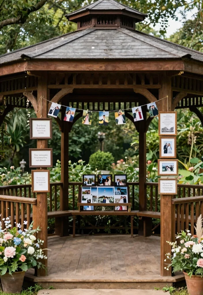 11 Romantic Gazebo Styling Ideas for a Perfect Wedding 7. Personal Touches 0