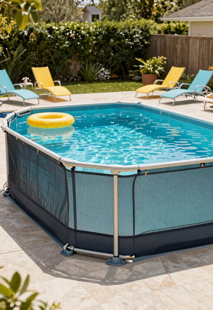 11 Secure Above Ground Pool Fence Ideas (Safe & Stylish) 49 11 Secure Above Ground Pool Fence Ideas Safe Stylish 9. Retractable Pool Fencing 0