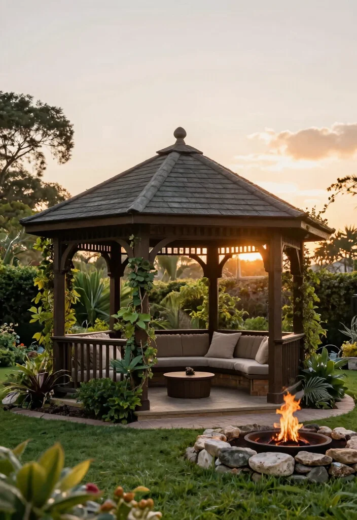 11 Smart DIY Gazebo Ideas Cheap Easy to Build 6. The Corner Gazebo 0