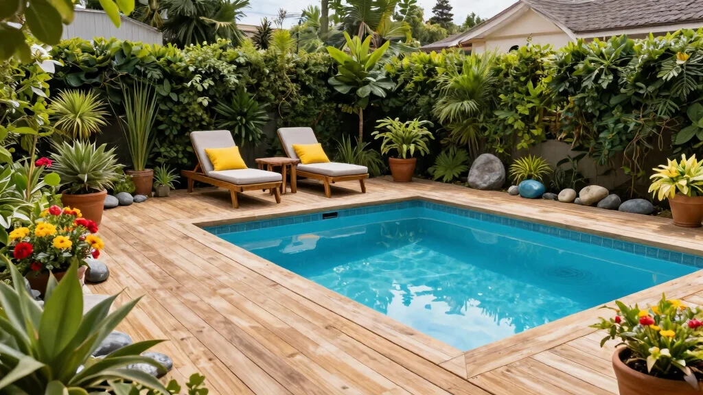 11 Stunning Above Ground Pool Deck Ideas [Before & After]