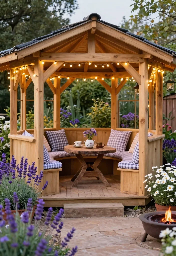 12 Creative Animal Crossing Gazebo Ideas for Island Design 6. Cozy Cottage Charm 0