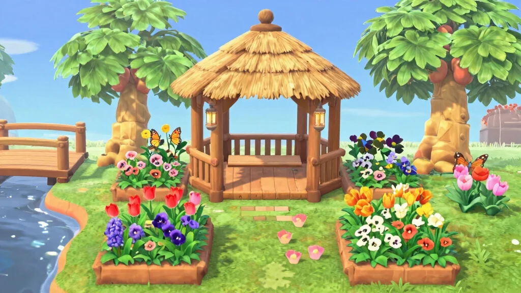 12 Creative Animal Crossing Gazebo Ideas for Island Design