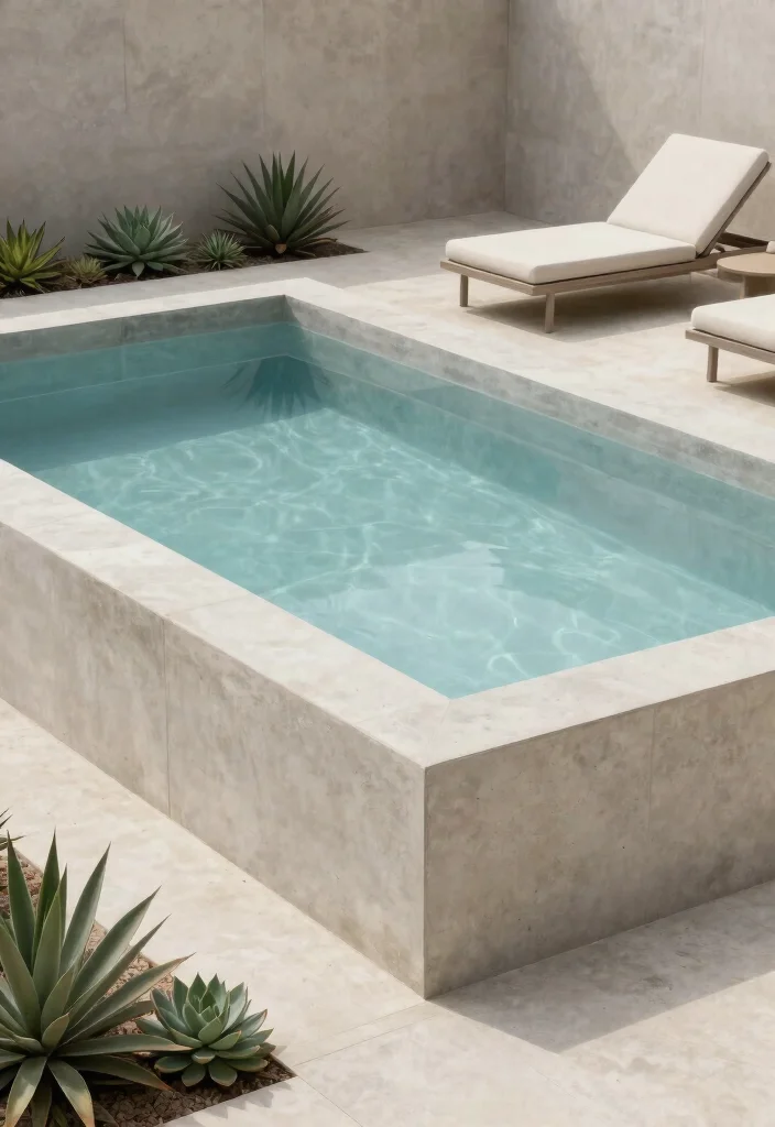 12 Trendsetting Elevated Ground Pool Designs You Havent Seen 4. Modern Minimalism 0