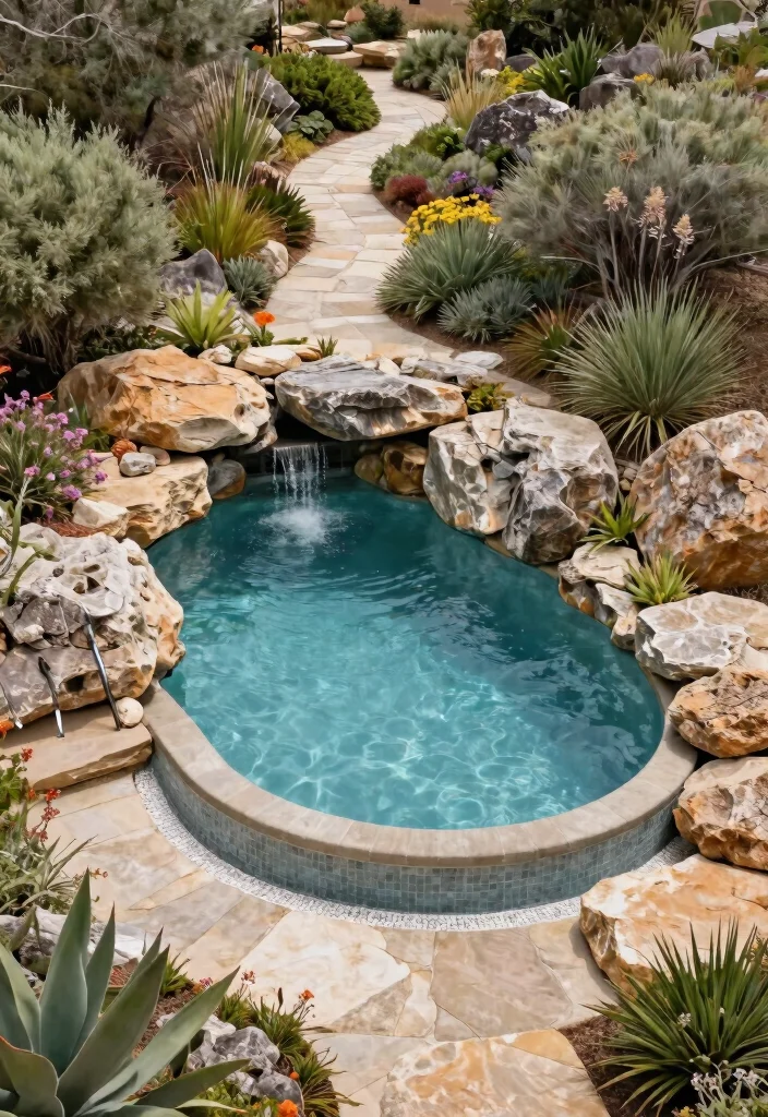 12 Trendsetting Elevated Ground Pool Designs You Havent Seen 5. Nature Integrated Design 0