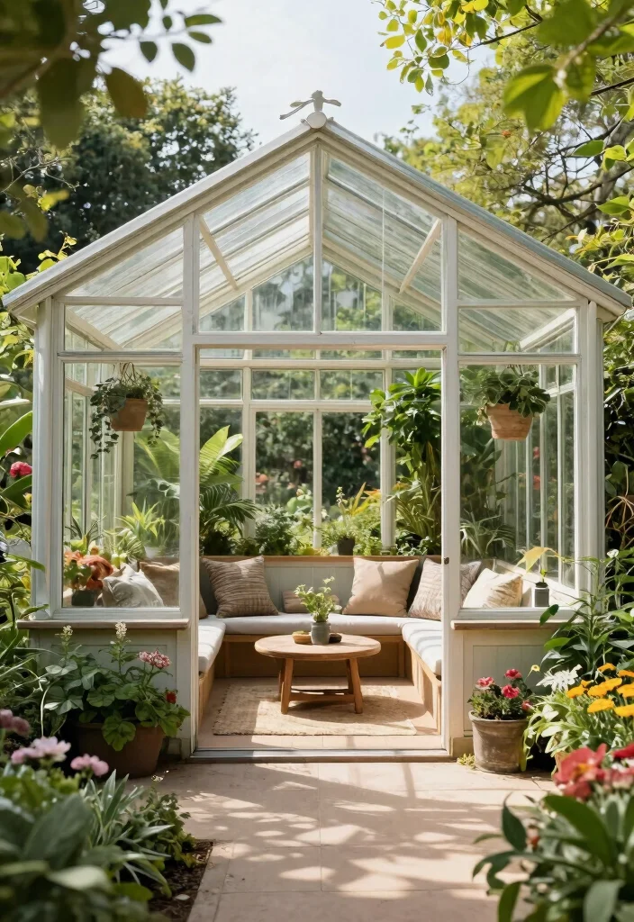 12 Versatile Gazebo Concepts to Elevate Your Outdoor Living 36 12 Versatile Gazebo Concepts to Elevate Your Outdoor Living 6. Eco Conscious Greenhouse Gazebo 0