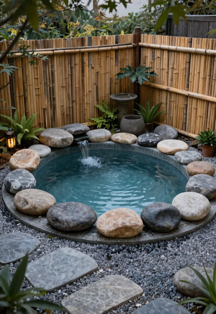 13 Incredible Backyard Pool Designs Above Ground Edition 7. Zen inspired Pool Designs 0