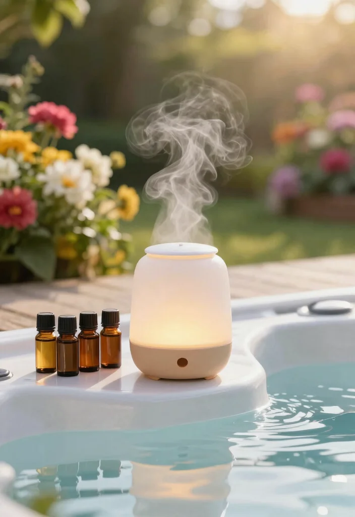 15 Cool Hot Tub Accessories Ideas for More Fun 7. Hot Tub Aromatherapy Dispenser 0