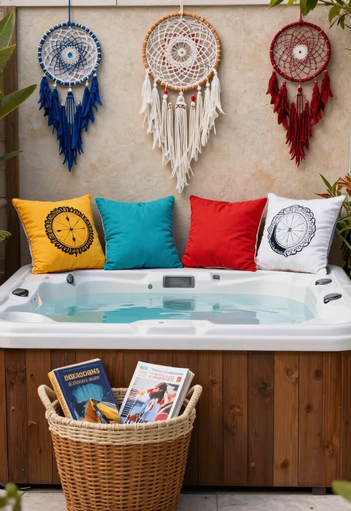 15 Creative Hot Tub Ideas to Upgrade Your Home Spa 10. Personalize Your Hot Tub 0