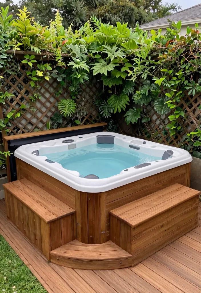 15 Creative Hot Tub Ideas to Upgrade Your Home Spa 14. DIY Hot Tub Upgrades 0