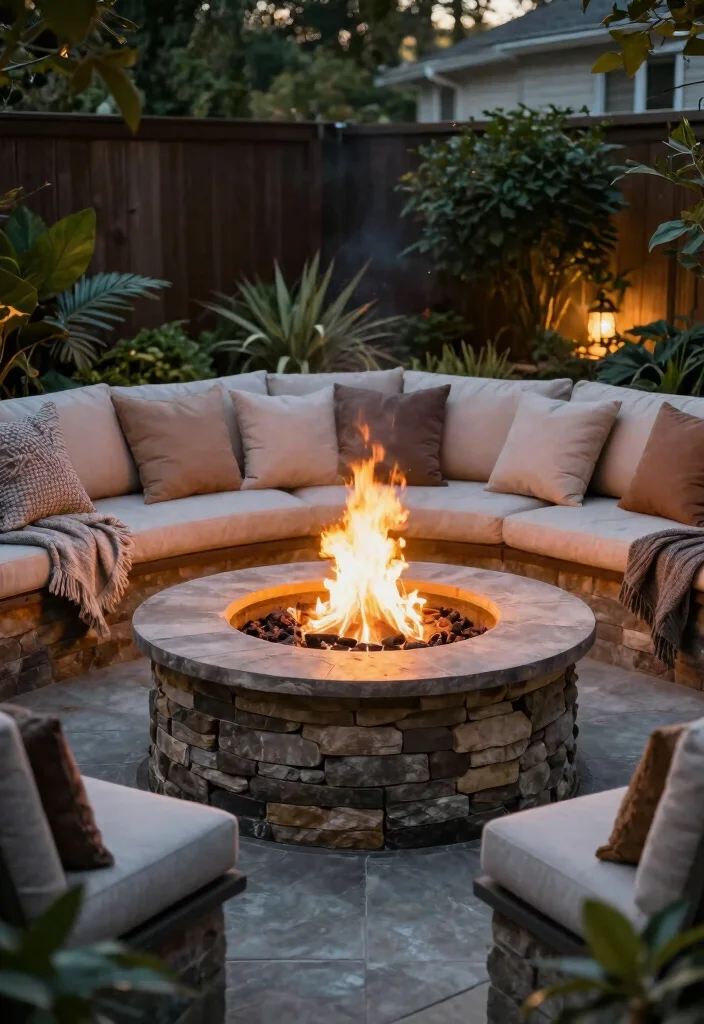 15 Creative Hot Tub Ideas to Upgrade Your Home Spa 9. Fire Feature Enhancements 0