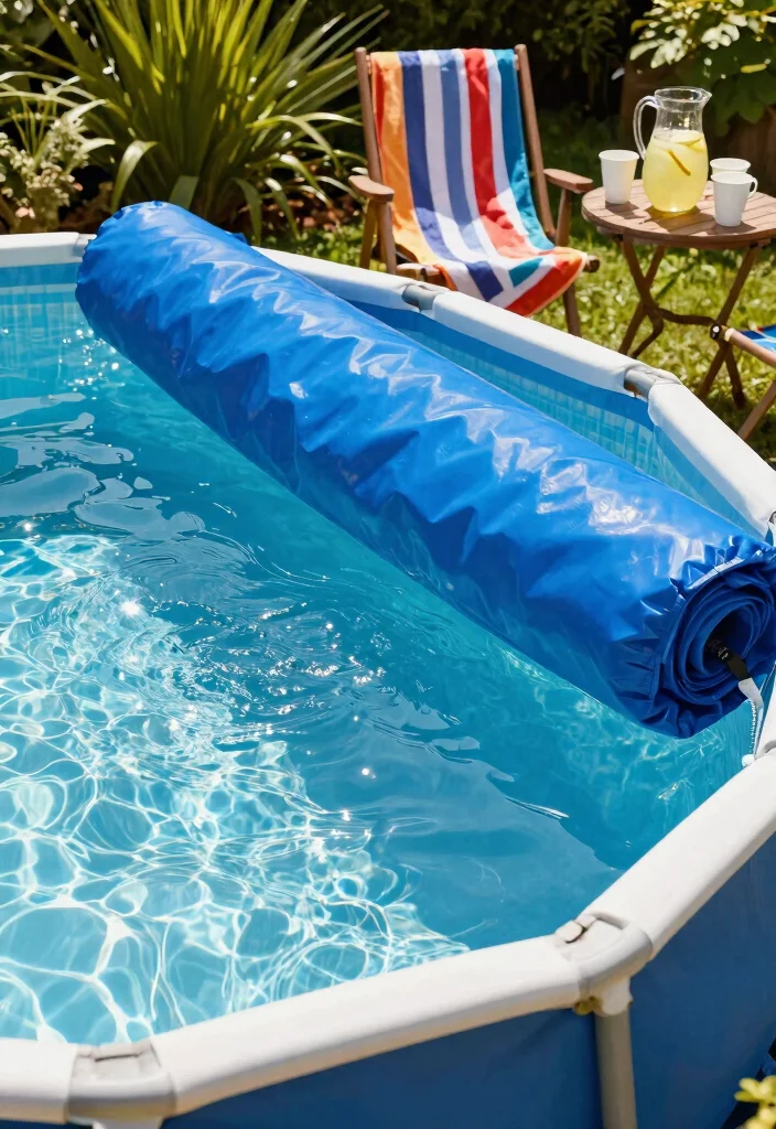 15 Must Have Above Ground Pool Accessories Game Changers 1. Solar Pool Covers 0