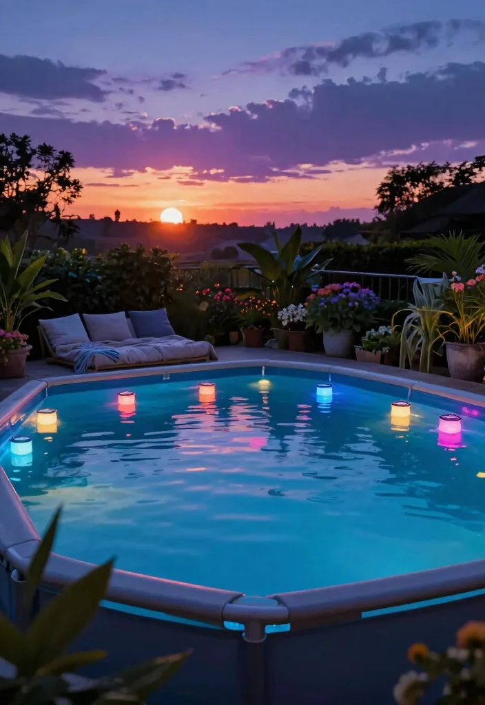 15 Must Have Above Ground Pool Accessories Game Changers 4. Floating Solar Pool Lights 0