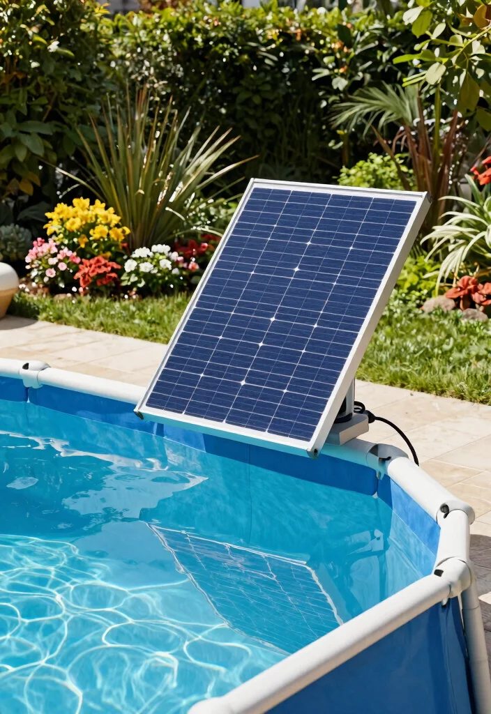 15 Must Have Above Ground Pool Accessories Game Changers 9. Solar Powered Pool Filter 0