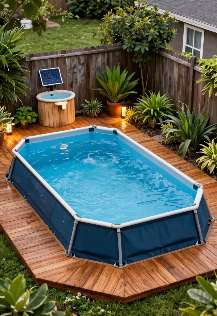 17 Dreamy Above Ground Pool Ideas for a Backyard Oasis 11. Sustainable Space 0