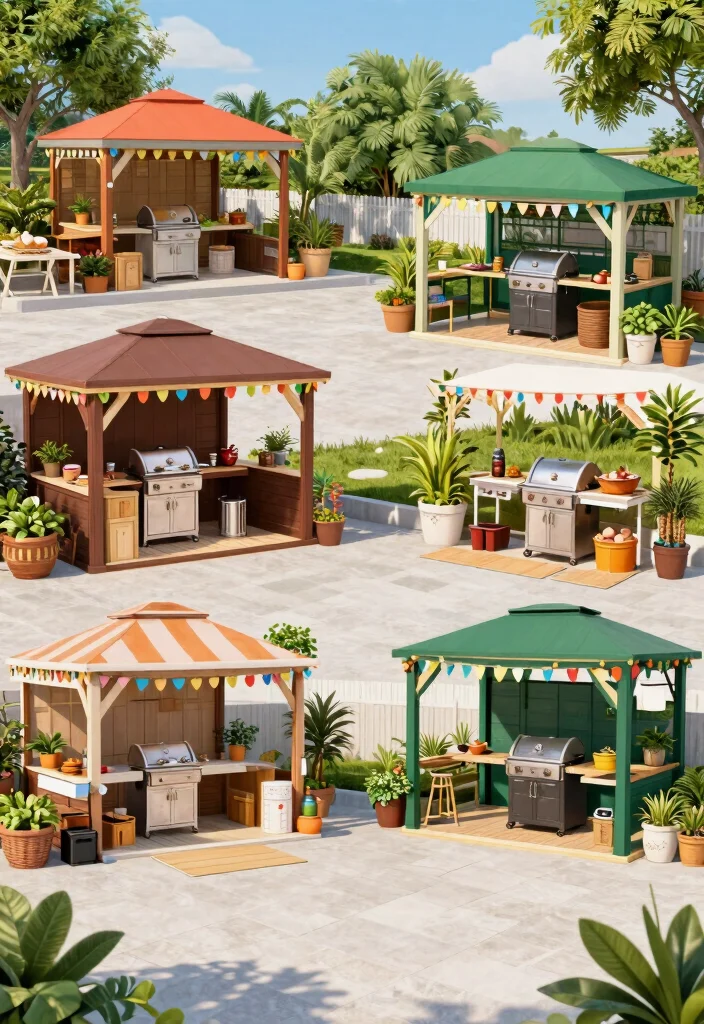 6 Best Grill Gazebo Ideas for the Ultimate BBQ Station Conclusion 0