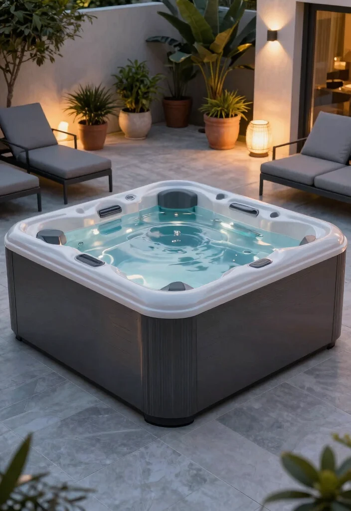 6 Best Hot Tub Base Ideas to Support the Weight 6. Composite Materials for a Modern Twist 0