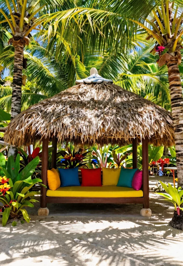 6 Chic Pool Gazebo Ideas Cabanas for Ultimate Privacy 3. The Tropical Paradise 0