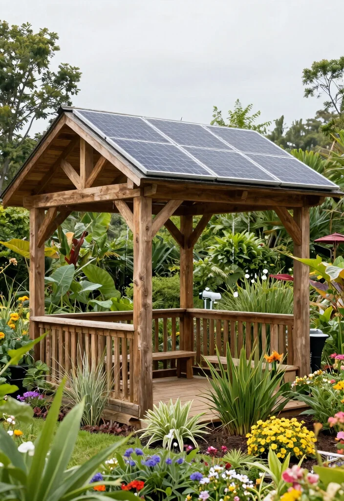 6 Chic Pool Gazebo Ideas Cabanas for Ultimate Privacy 5. The Eco Friendly Haven 0