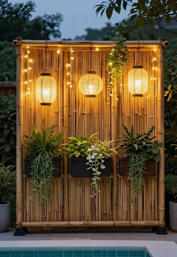 6 Clever Ways to Hide Your Above Ground Pool Pump DIY 3. Functional Privacy Screen 0