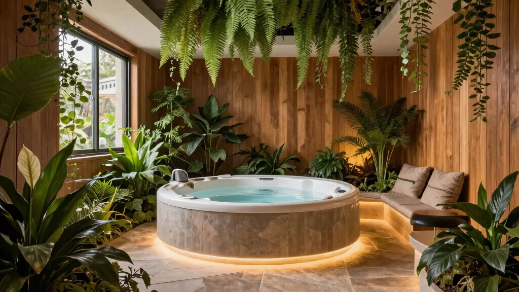 6 Cozy Hot Tub Room Ideas for an Indoor Escape