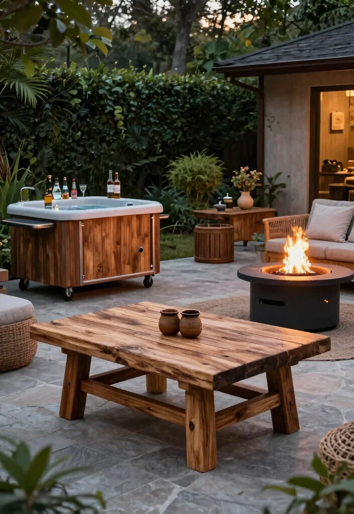 6 Easy Hot Tub Table Ideas Simple DIY Projects for Outdoor Relaxation Conclusion 0