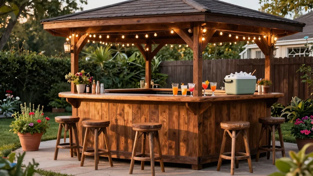 6 Social Gazebo Bar Ideas for the Best Home Parties