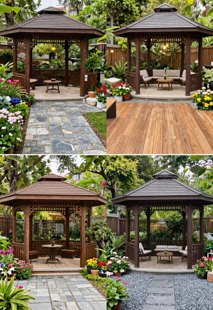 7 Best Gazebo Flooring Ideas Stone Wood Composite Conclusion 0