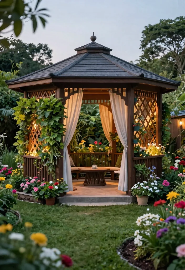 7 Creative Gazebo Wall Ideas for Privacy Style Conclusion 0