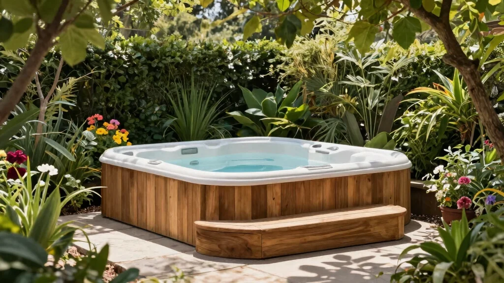 7 Safe & Stylish Hot Tub Steps Ideas for Easy Entry