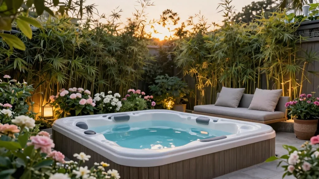 7 Serene Hot Tub Garden Ideas to Build a Sanctuary
