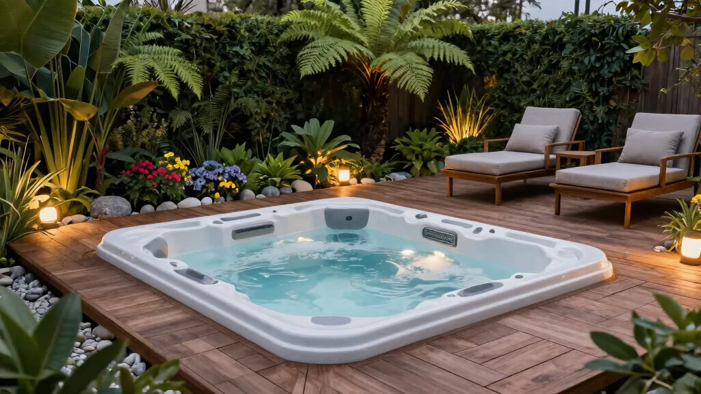 7 Sleek Sunken Hot Tub Deck Ideas for a Custom Build